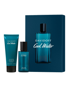 Cool Water Set  E.d.T. Nat. Spray 40 ml + Shower Gel 75 ml
