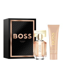 The Scent For Her Set  = E.d.P. Nat. Spray 30 ml + Body Lotion 50 ml