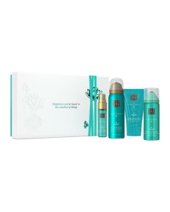 The Ritual of Karma Small Gift Set=Hair & Body Mist 20ml, Body Cream 70ml, Foaming Shower Gel 50ml, Body Lotion Mousse 50ml
