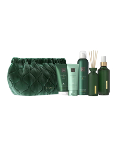 The Ritual of Jing Large Gift Set 2025=Home Perfume 200ml,Body Cream 150ml,Foaming Shower Gel 200 ml, Mini Fragrance Sticks 70ml,Night Hand & Foot Mas