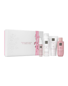 The Ritual of Sakura Small Gift Set 2025=Foaming Shower Gel 50ml, Shower Oil 75ml, Body Cream 70ml, Hair & Body Mist 20ml