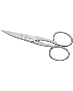 Fuß-Nagelschere, aufgebogen, glatt, Micro-Zahnung