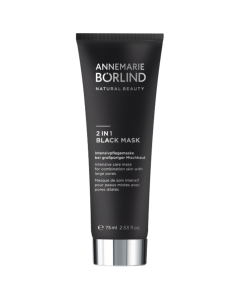 2-in-1 Black Mask