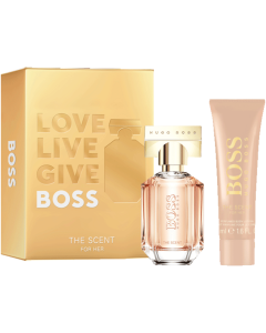 The Scent For Her Set  E.d.P. Nat. Spray 30 ml + Body Lotion 50 ml