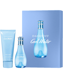 Cool Water Woman Set  E.d.T. Nat. Spray 30 ml + Body Lotion 75 ml