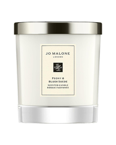 Peony & Blush Suede Home Candle