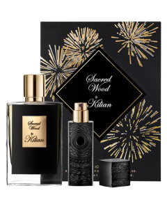 Sacred Wood Icon Set = EdP Nat. Spray 50 ml + Travel Spray Black leer 7,5 ml