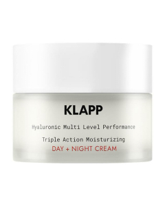 Hyaluronic Multi Level Performance Triple Action Moisturizing Day + Night Cream