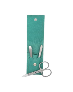 Inox Druckknopf-Etui Hellgrün