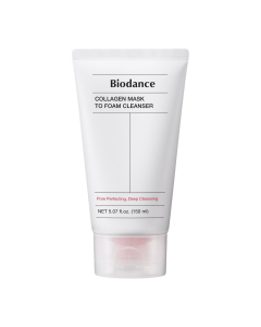 Collagen Mask To Foam Cleanser